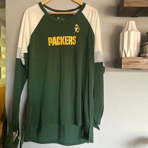 Green Bay Packers Long Sleeved Shirt - XXL